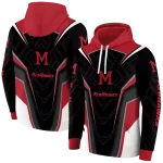 miami redhawks futuristic pattern red black hoodie best selling