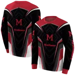 miami redhawks futuristic pattern red black hoodie best selling
