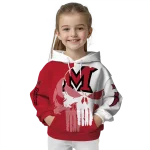 miami redhawks graphic punisher red white hoodie best selling