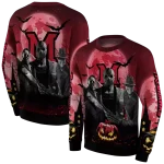 miami redhawks halloween vibes red black hoodie best selling