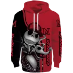 miami redhawks jack skellington red hoodie best selling