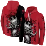 miami redhawks jack skellington red hoodie best selling