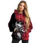 miami redhawks jack skellington red hoodie best selling