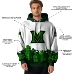 miami redhawks lucky motif white green hoodie best selling