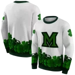miami redhawks lucky motif white green hoodie best selling