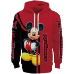 miami redhawks mickey mouse red black hoodie best selling