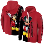 miami redhawks mickey mouse red black hoodie best selling