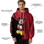 miami redhawks mickey mouse red black hoodie best selling