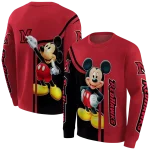 miami redhawks mickey mouse red black hoodie best selling