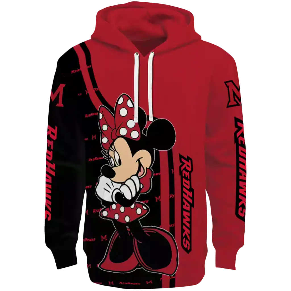 miami redhawks minnie mouse red hoodie best selling miami redhawks minnie mouse red hoodie best selling