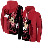 miami redhawks minnie mouse red hoodie best selling