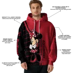miami redhawks minnie mouse red hoodie best selling
