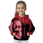 miami redhawks skull motif red black hoodie best selling