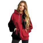 miami redhawks splatter effect red hoodie best selling