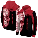 miami redhawks sugar skull red black hoodie best selling