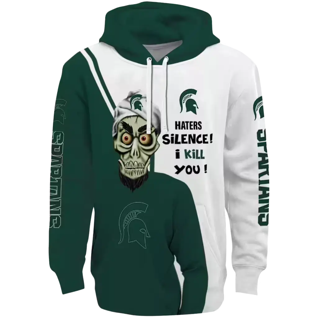 michigan state spartans achmed skull green hoodie best selling michigan state spartans achmed skull green hoodie best selling