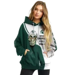 michigan state spartans achmed skull green hoodie best selling