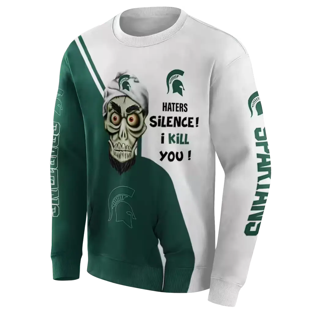 michigan state spartans achmed skull green hoodie new arrival michigan state spartans achmed skull green hoodie new arrival