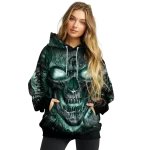 michigan state spartans demonic skull green black hoodie best selling