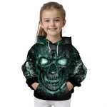 michigan state spartans demonic skull green black hoodie best selling