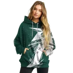 michigan state spartans dynamic slash green white hoodie best selling