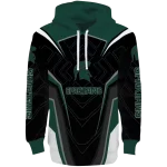 michigan state spartans futuristic pattern green black hoodie best selling