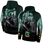 michigan state spartans halloween vibes green black hoodie best selling