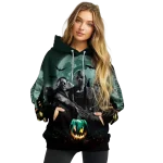 michigan state spartans halloween vibes green black hoodie best selling