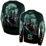 michigan state spartans halloween vibes green black hoodie best selling
