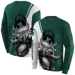 michigan state spartans jack skellington green hoodie best selling