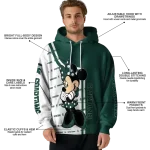 michigan state spartans minnie mouse green hoodie best selling