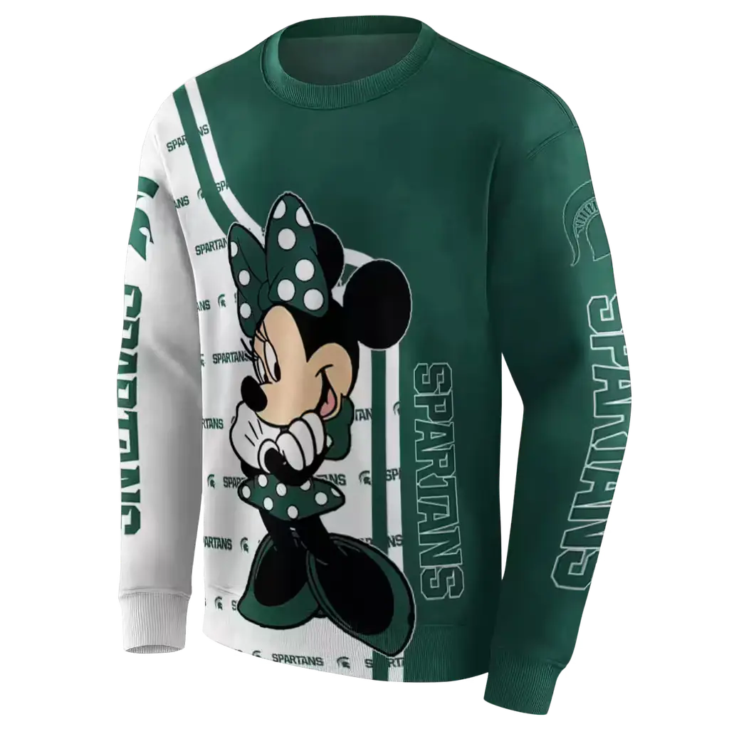 michigan state spartans minnie mouse green hoodie new arrival michigan state spartans minnie mouse green hoodie new arrival