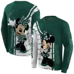 michigan state spartans minnie mouse green hoodie best selling