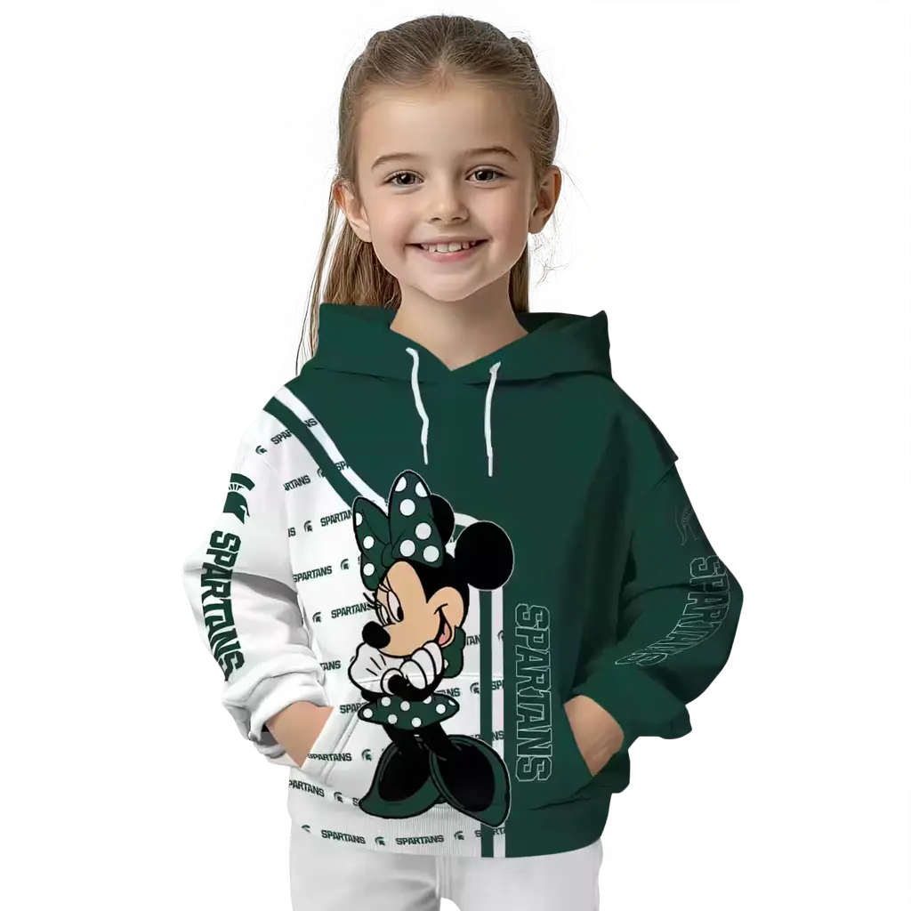 michigan state spartans minnie mouse green hoodie top rated michigan state spartans minnie mouse green hoodie top rated