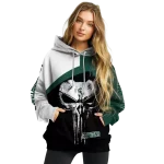 michigan state spartans skull punisher white black hoodie best selling