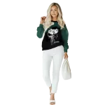 michigan state spartans skull punisher white black hoodie best selling