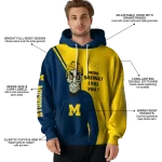 michigan wolverines achmed skull blue hoodie best selling