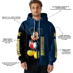 michigan wolverines mickey mouse blue black hoodie best selling