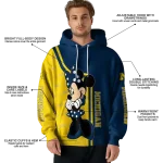 michigan wolverines minnie mouse blue hoodie best selling