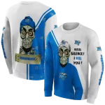 middle tennessee blue raiders achmed skull blue hoodie best selling