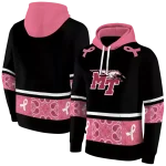 middle tennessee blue raiders awareness ribbon black pink hoodie best selling