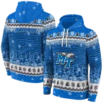 middle tennessee blue raiders christmas trees blue hoodie best selling