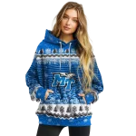 middle tennessee blue raiders christmas trees blue hoodie best selling