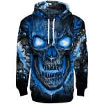 middle tennessee blue raiders demonic skull blue black hoodie best selling