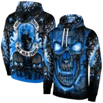 middle tennessee blue raiders demonic skull blue black hoodie best selling