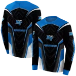 middle tennessee blue raiders futuristic pattern blue black hoodie best selling