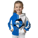 middle tennessee blue raiders heartbeat graphic blue hoodie best selling