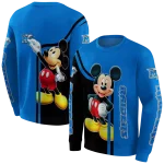 middle tennessee blue raiders mickey mouse blue black hoodie best selling