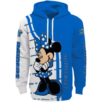 middle tennessee blue raiders minnie mouse blue hoodie best selling