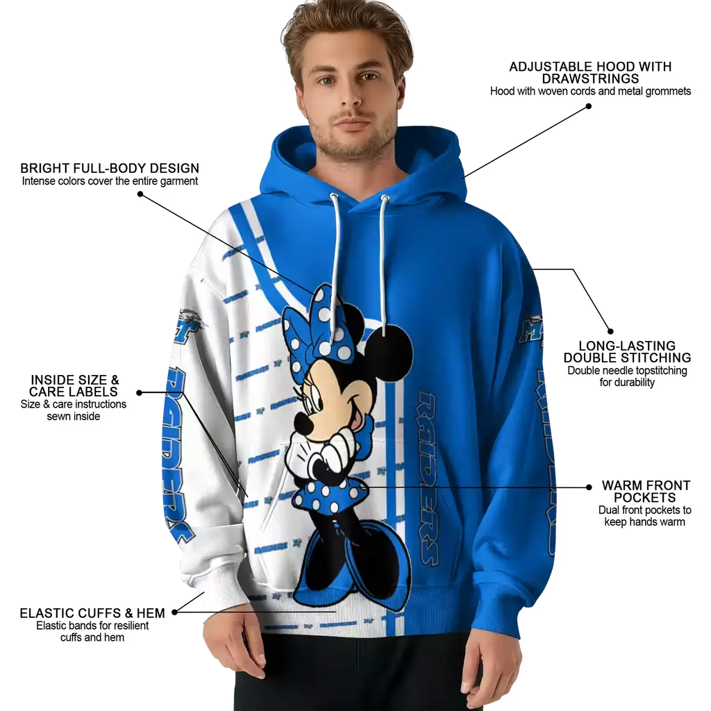 middle tennessee blue raiders minnie mouse blue hoodie latest model middle tennessee blue raiders minnie mouse blue hoodie latest model